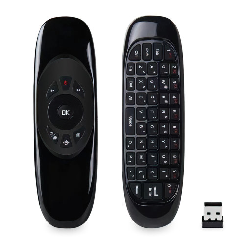 Аеромиш AirMouse I8 3в1 з QWERTY клавіатурою та функцією пульта, з заряджанням від microUSB