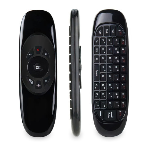 Аеромиш AirMouse I8 3в1 з QWERTY клавіатурою та функцією пульта, з заряджанням від microUSB - фото 2