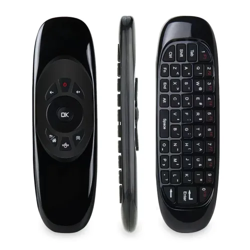 Аеромиш AirMouse I8 3в1 з QWERTY клавіатурою та функцією пульта, з заряджанням від microUSB - фото 2