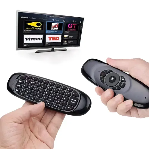 Аеромиш AirMouse I8 3в1 з QWERTY клавіатурою та функцією пульта, з заряджанням від microUSB - фото 6