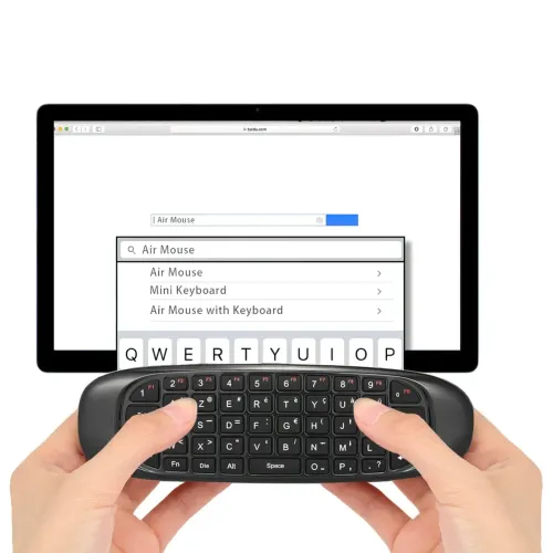 Аэромышь AirMouse I8 3в1 с QWERTY клавиатурой и функцией пульта, с зарядкой от microUSB - фото 5