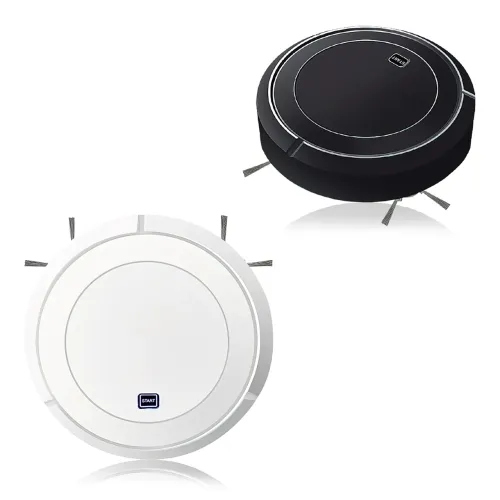 Робот-пилосос HongHui smart No.521, 1200 мА/год, 90 хвилин на одному заряді, пилозбірник 400 мл, білий - фото 2