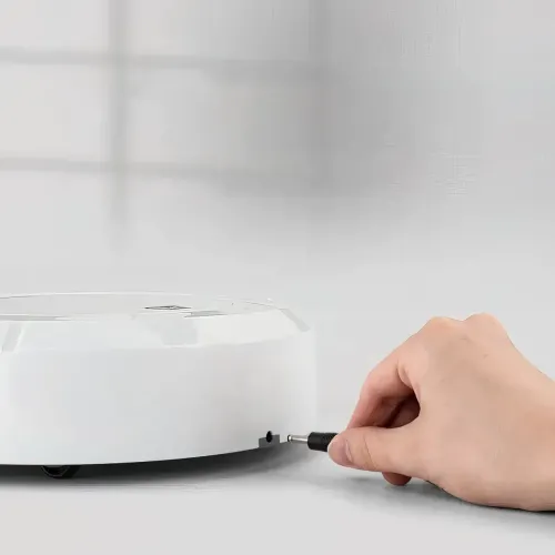 Робот-пилосос HongHui smart No.521, 1200 мА/год, 90 хвилин на одному заряді, пилозбірник 400 мл, білий - фото 6