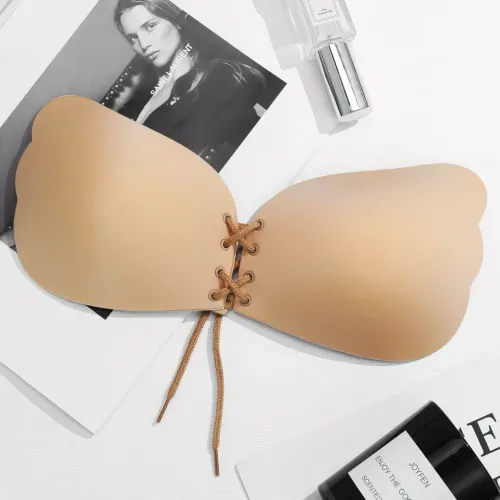 Бюстгальтер-невидимка Fly Bra, без бретельок, безшовний, з Push-Up, розміри A, B, C - фото 8