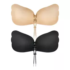 Бюстгальтер-невидимка Fly Bra, без бретельок, безшовний, з Push-Up, розміри A, B, C