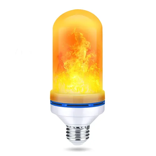 Лампа світлодіодна з ефектом вогню Flame Bulb, 4 режими, у цоколь E27, 7 Вт, 2200 К, 700 Лм