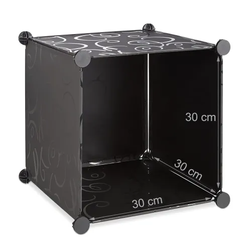 Пластикова складана шафа Storage Cube Cabinet MP-416-102A, 16 секцій - фото 8