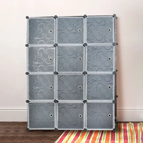 Пластикова складана шафа Storage Cube Cabinet MP312-62, 8 секцій - фото 5