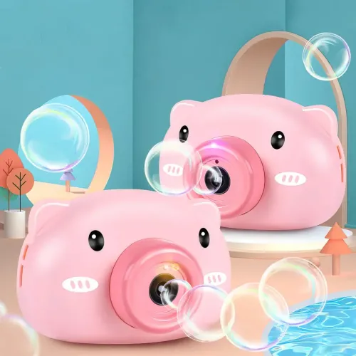 Игрушка-генератор мыльных пузырей Bubble Pig с музыкальными и световыми эффектами, от 3 лет - фото 3