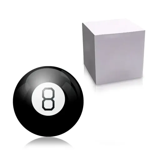 Магический шар предсказатель Magic Ball 8, на 20 ответов, 10 см, на русском - фото 2