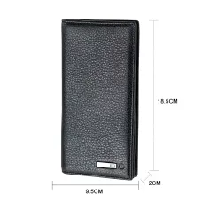 Умный GPS кошелек SmartLB, с Bluetooth, кожаный, прямоугольный