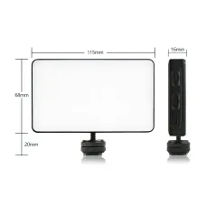 LED лампа Luxceo W140 RGB для фото и видео, 8 Вт, от 2500 до 9000 К, аккумуляторная 3100 мА/ч, 140 диодов
