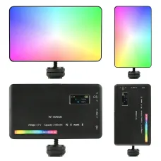 LED лампа Luxceo W140 RGB для фото та відео, 8 Вт, від 2500 до 9000 К, акумуляторна 3100 мА/год, 140 діодів