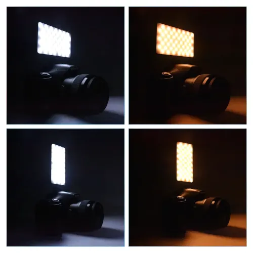 LED лампа Luxceo W140 RGB для фото та відео, 8 Вт, від 2500 до 9000 К, акумуляторна 3100 мА/год, 140 діодів - фото 4