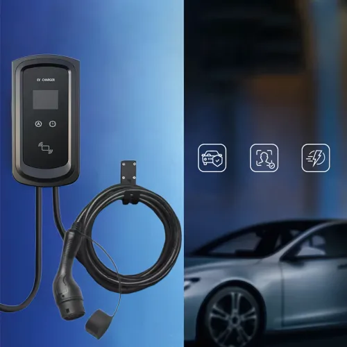 Автомобільна зарядна станція iDome ID-7000S EV з LCD-дисплеєм, 7 кВт, від мережі 220 В, IP54 - фото 2