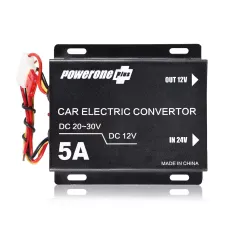 Автомобільний перетворювач напруги Powerone Plus з 24-12 В, 5 A, постійного струму