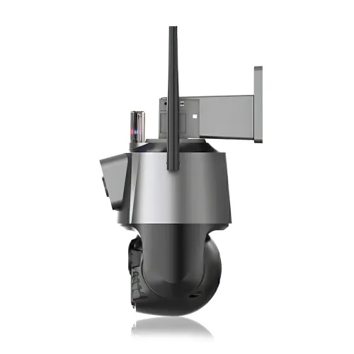 Камера видеонаблюдения Dual Lens, 8 Мп, уличная, поворотная, WiFi, с зумом, iCSee - фото 3