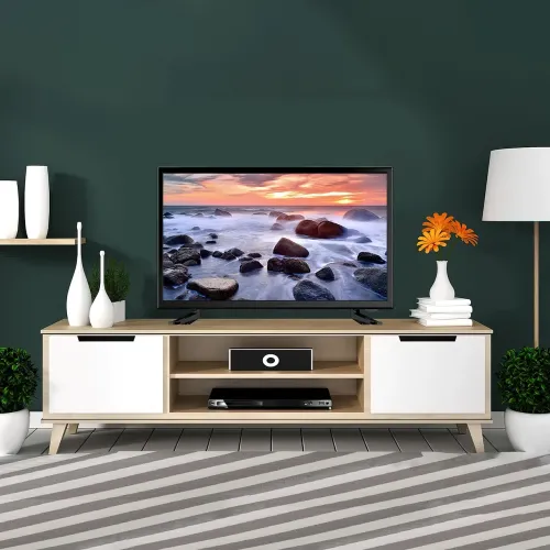Телевізор LED, 24 дюйми, Full HD, Slim, USB, HDMI, чорний - фото 8