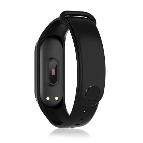 Фітнес-браслет Smart Band M4 з вимірюванням кисню в крові, OLED екран 0.42, IP67 - фото 4