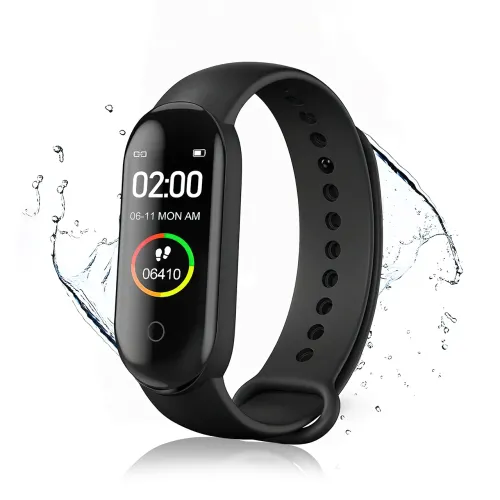 Фітнес-браслет Smart Band M4 з вимірюванням кисню в крові, OLED екран 0.42, IP67 - фото 5