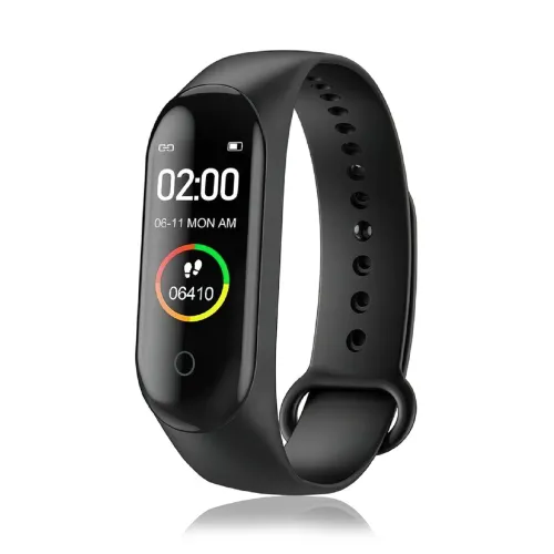 Фітнес-браслет Smart Band M4 з вимірюванням кисню в крові, OLED екран 0.42, IP67 - фото 2