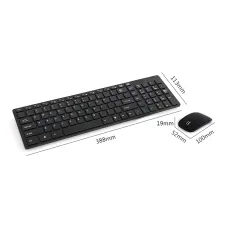 Бездротова клавіатура та миша UKC K06, розкладка QWERTY, на батарейках, 101 клавіша