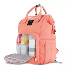 Рюкзак для мам MomBag с термо отделением, водоотталкивающий, 16 карманов, с выходом под повербанк