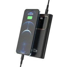 Портативное зарядное устройство LENYES PX288D с огнеупорным корпусом, 20000 мА/ч, USB-A, Type-C, Micro-USB