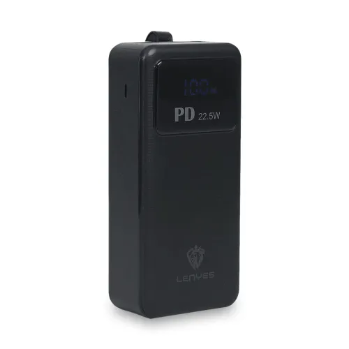 Портативное зарядное устройство LENYES PX321D с огнеупорным корпусом, 30000 мА/ч, USB-A, Type-C, Micro-USB - фото 2