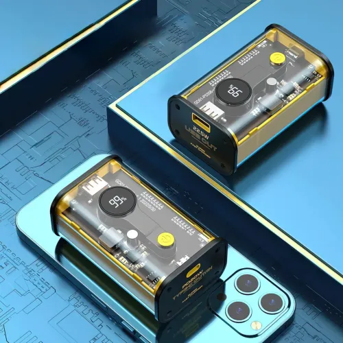 Портативний зарядний пристрій LENYES PX152D з вогнетривким корпусом, 10000 мА/год, USB-A, Type-C - фото 6