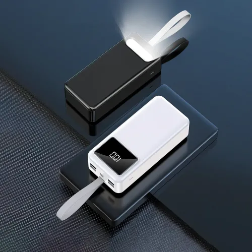 Портативний зарядний пристрій LENYES PX321D з вогнетривким корпусом, 30000 мА/год, USB-A, Type-C, MicroUSB - фото 5
