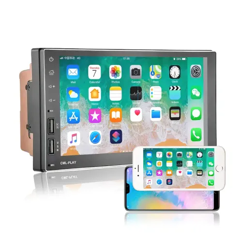 Автомагнітола PI-8708U, 7, 2DIN, GPS, Android 10.1, Wi-Fi, Bluetooth, USB, 16 Гб - фото 2