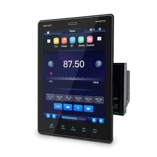 Автомагнітола PI-908, 9.5, 2DIN, GPS, Android 10, Wi-Fi, Bluetooth, USB, 16 Гб