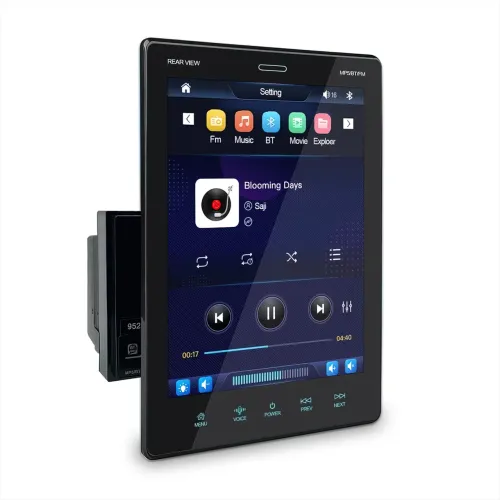 Автомагнітола PI-908, 9.5, 2DIN, GPS, Android 10, Wi-Fi, Bluetooth, USB, 16 Гб - фото 3