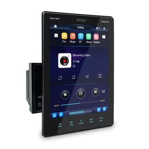 Автомагнитола PI-908, 9.5, 2DIN, GPS, Android 10, Wi-Fi, Bluetooth, USB, 16 Гб - фото 3