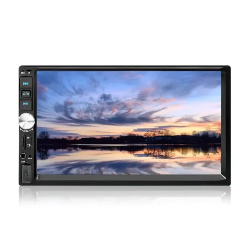 Автомагнитола 7022CRB, 7, 2DIN, Bluetooth, USB, с слотом для карты памяти, TFT экран