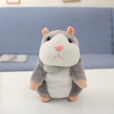Игрушка говорящий хомяк HG-115, повторяет фразы, для детей от 2 лет, на батарейках