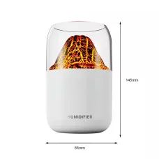 Увлажнитель воздуха LAMP JSQ-1, ночник, вулкан, 280 мл, 2 Вт, 2 режима работы