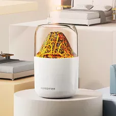 Зволожувач повітря LAMP JSQ-1, нічник, вулкан, 280 мл, 2 Вт, 2 режими роботи