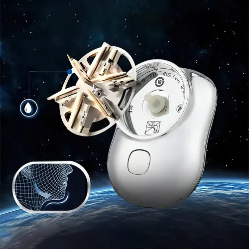 Портативная мини бритва, электрическая, с зарядкой от USB, 6 лезвий, 6 часов работы, 6000 об/мин - фото 5