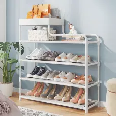 Полиця для взуття CLOTHES RACK 113, 5 ярусів, 18 см між полицями, металева