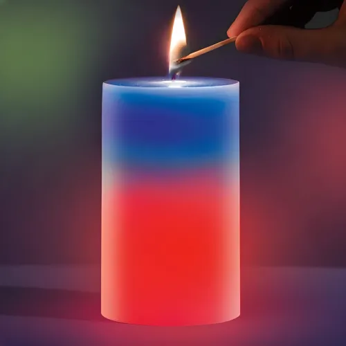 Воскова свічка з підсвіткою до 25 годин роботи Candled Magic 7 color - фото 3