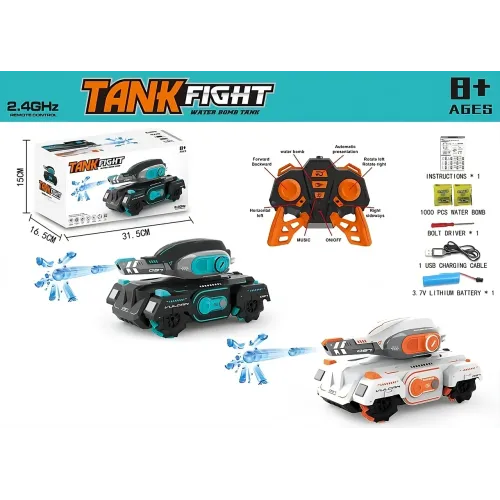 Іграшковий танк з дистанційним керуванням TOY 960-13A - фото 2