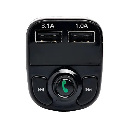 Прикурювач із функцією FM Модулятора CAR X8, трансмітер для авто з Bluetooth, MP3 - фото 3