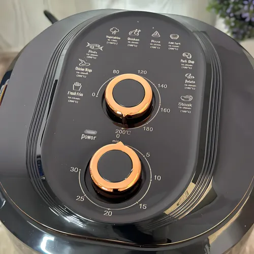 Аерогриль Gold Diamond TK09906, 3400 Вт, з антипригарною чашею 6 л, таймером, 8 програмами, 60°C - 200°C. - фото 5