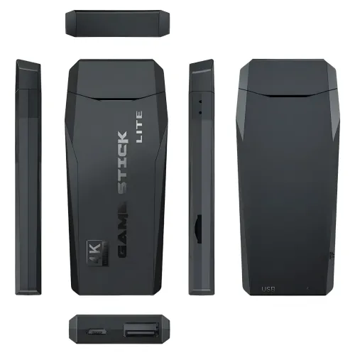 Ігрова приставка Mini Game Stick 4K HDMI M8, 10000+ Ігр, 64 gb + 2 бездротові джойстики - фото 4