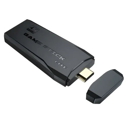 Ігрова приставка Mini Game Stick 4K HDMI M8, 10000+ Ігр, 64 gb + 2 бездротові джойстики - фото 5