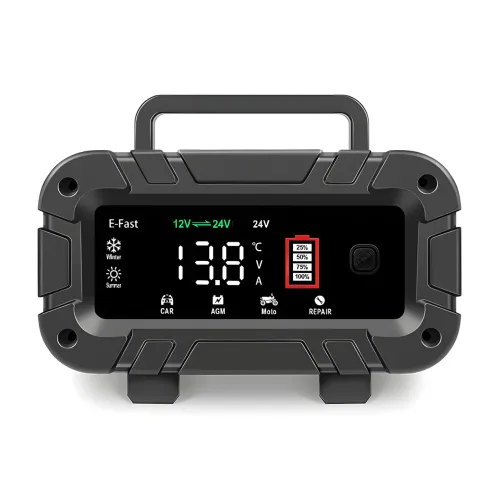 Зарядний пристрій E-fast TK-700 7-й Ступені, 12-24в, 20 А - фото 2
