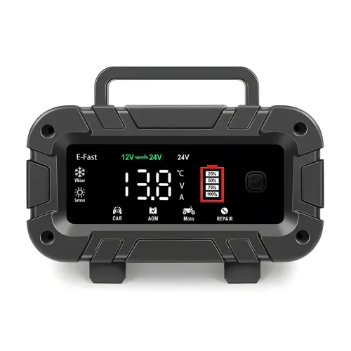 Зарядний пристрій E-fast TK-700 7-й Ступені, 12-24в, 20 А - фото 2