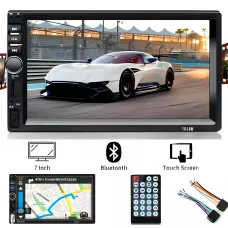 Автомагнітола 7018 Коротка 2DIN, Сенсорна 7 дюймів, Bluetooth
